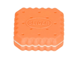 Galleta Magnética Deslizante Para La Punta Del Dedo Que Alivia El Estrés (naranja)