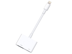Adaptador Lightning a Hdmi con Adaptador Lightning Digital AV 1080P Blanco DIGITALLAB