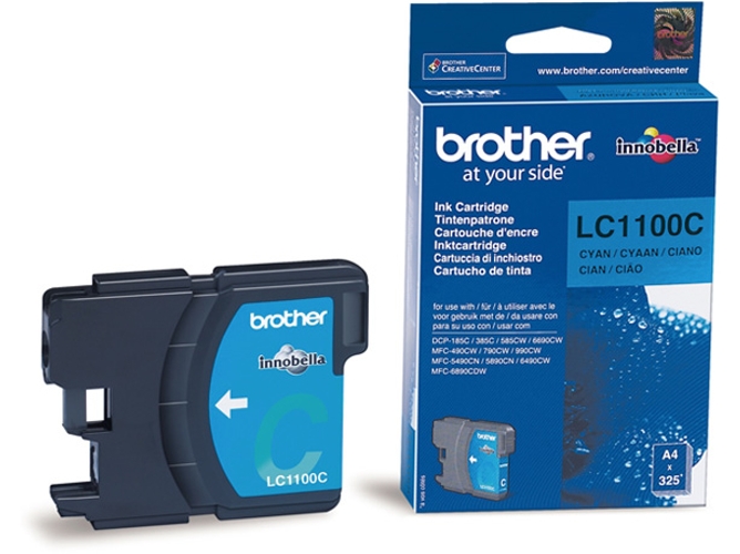 Cartucho de tinta Original BROTHER LC1100C Cián
