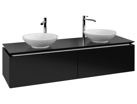 Mueble de tocador Villeroy &amp Boch Legato B599 1600x380x500mm 2 lavabos