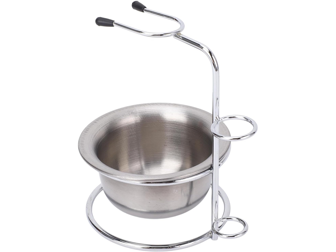 Soporte Metálico Para Brochas De Afeitar, Jabonera De Acero Inoxidable, Práctico Recipiente De Almacenamiento Para Equipos.