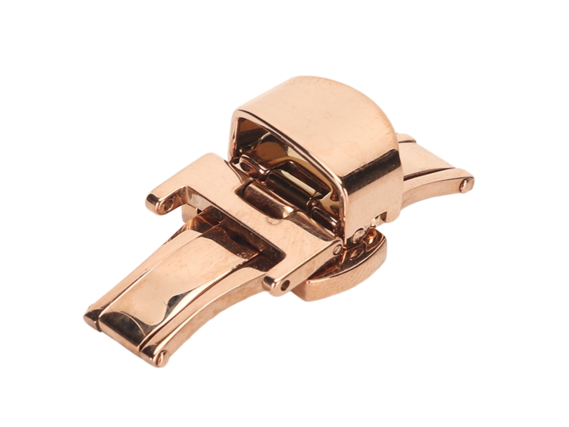 Relógio De Quartzo De Couro Pu Feminino Masculino Com Padrão Floral Pulseira De Aço Inox Café