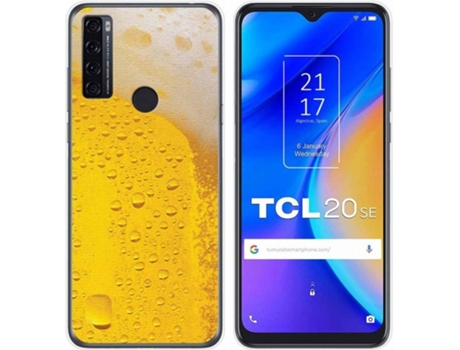 Carcasa TCL 20 SE TUMUNDOSMARTPHONE Cerveza Multicolor
