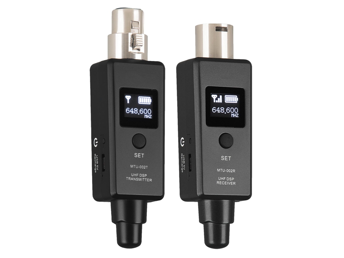Transmissor E Receptor De Microfone Sem Fio Para Microfone Dinâmico Mixer De Áudio Sistema Sem Fio
