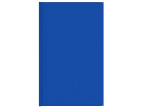 vidaXL Alfombra para tienda de campaña HDPE azul 400x600 cm
