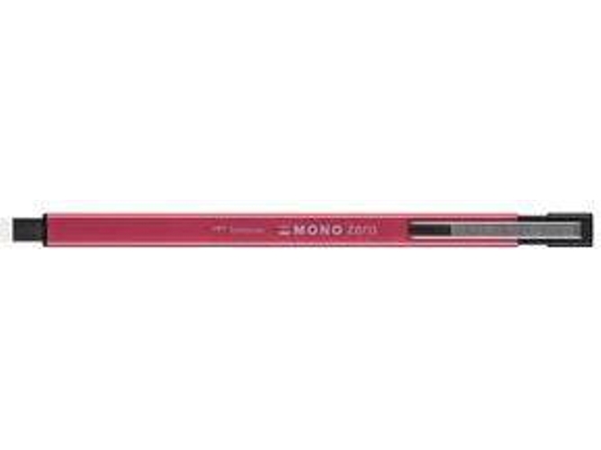Goma de Borrar TOMBOW Mono Cero Metal Rectangular 2,5x5 mm Rojo