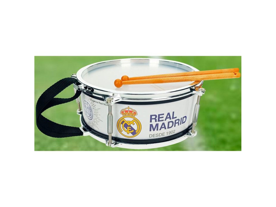 Tambor Metálico Claudio Reig Real Madrid Multicolor Infantil
