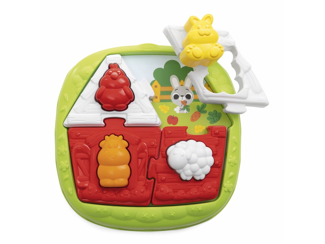 2 In 1 Puzzle Casa 6 Granja