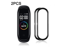 Película De Proteção De Tela Para Xiaomi Mi Band 5 Tpu Flexível Anti-arranhões Anti-pegadas Digitais Hd 2 Peças