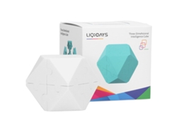 Ats-juguete De Rompecabezas Lógico Para Niños Abs Divertido Antiestrés Montaje 3d Bloques Educativo Regalo De Cumpleaños Blanco