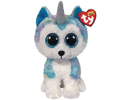 Peluche TY Husky Helena (Edad Minima: 36 meses - 15cm)