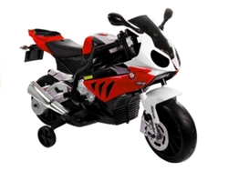 Motocicleta eléctrica BMW S1000RR roja Ride On B.active