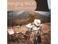 Estantería Plegable De Aluminio Portátil Y Ligera Shinetrip Para Tiendas De Campaña Al Aire Libre Con Ganchos Para Acampar Y Viajar.