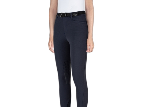 Pantalones de Equitación para Niña EQUILINE (10/11 Años - Azul)