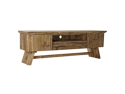 Mueble Tv Madera Reciclada Natural 180x45x60cm