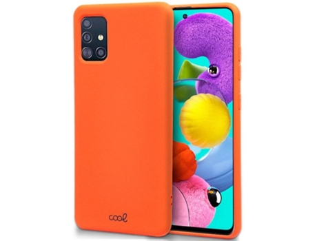 Funda para Samsung Galaxy A51 COOL Cover Naranja