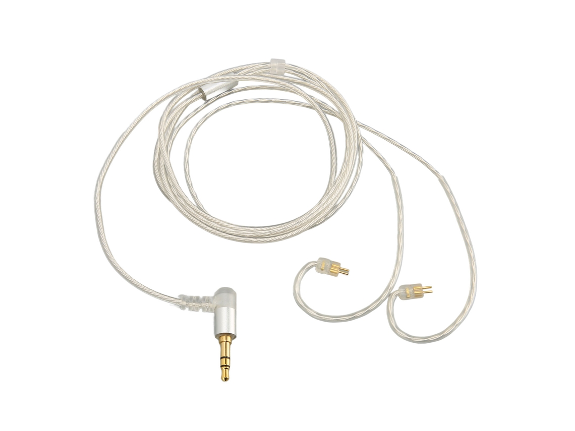 Cable De Actualización Para Auriculares De 2 Pines Y 0,78 Mm, De Cobre Plateado, Compatible Con Weston 1964 Ue3x, Ue18,