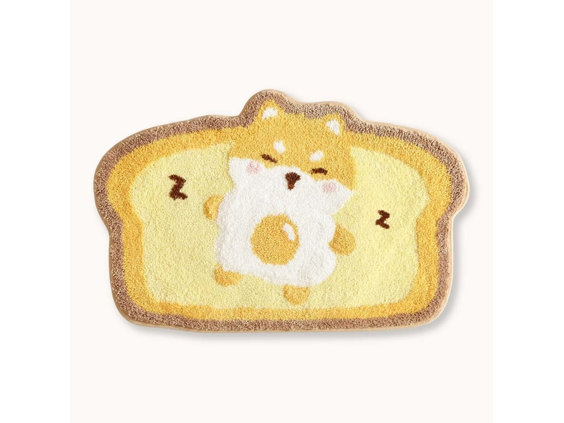 2026-alfombra De Baño Linjou Cute Perro, De Microfibra Muy Absorbente, Antideslizante, Lavable A Máquina