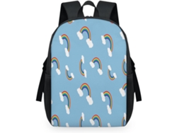 Mochila Tropicallife Diseño Arcoíris Para Niños Niñas Hombres Mujeres Multiusos Mochila Escolar Informal Po