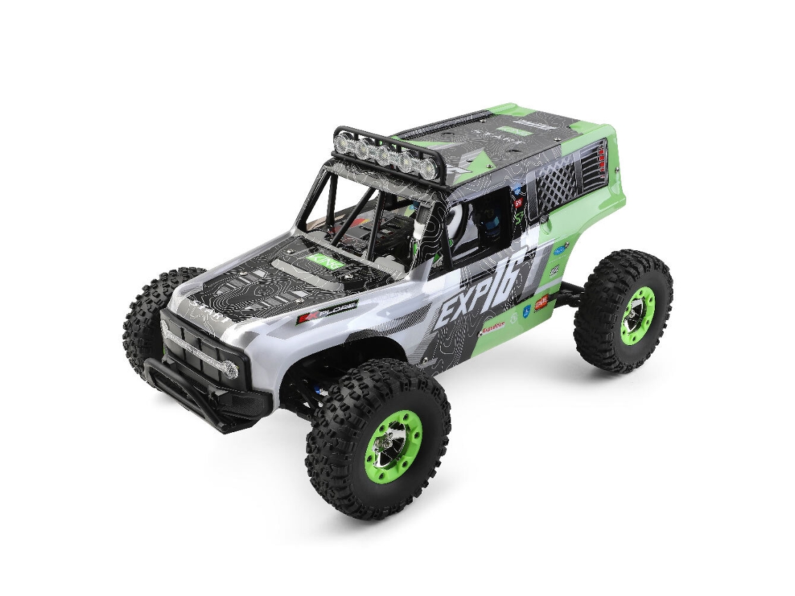 Rojowltoys 124006 Coche Rc Crawler 4wd 1/12 2.4g Rtr Modelos De Vehículos Con Luces Led
