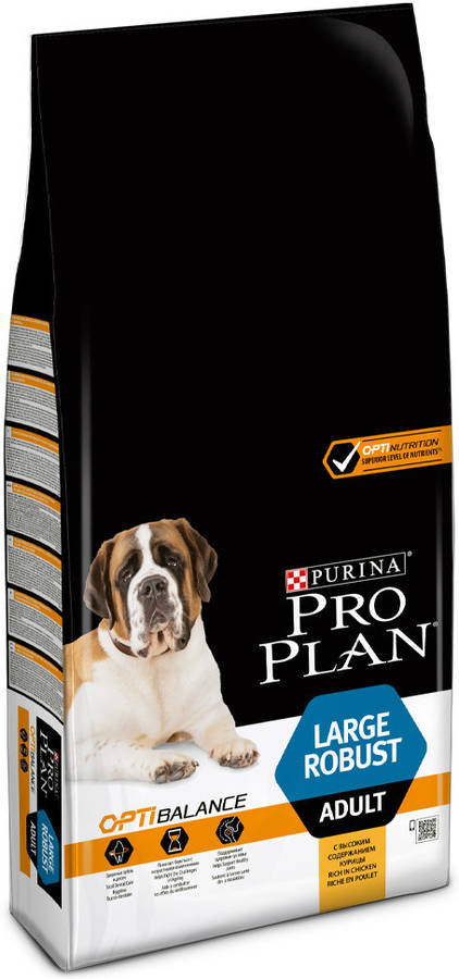 Pienso para Perros PURINA Pro Plan OptiBalance Large Robust (14Kg - Seco - Razas Grandes - Adulto - Sabor: Pollo)