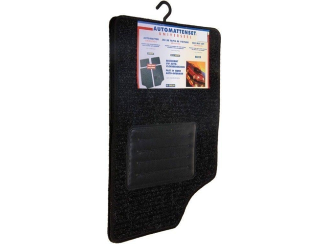 Set de 4 Alfombrillas de Coche REGALOS MIGUEL Doon (2x 66,5 x 42,5 cm; 2x 33 x 43 cm)