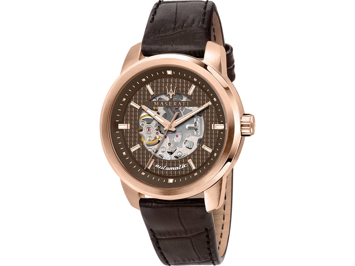 Reloj MASERATI Hombre (Piel - Marrón)