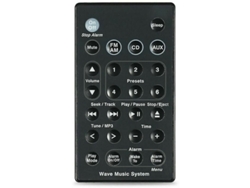 Control remoto de repuesto Awr1b1 Awr1b2 Awrcc4 Awrcc7 Awrcc8 para sistema de música Bose Wave, color negro