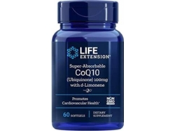 Complemento Alimentar LIFE EXTENSION Coq Absorvível Com D-Limoneno (60 pérolas)