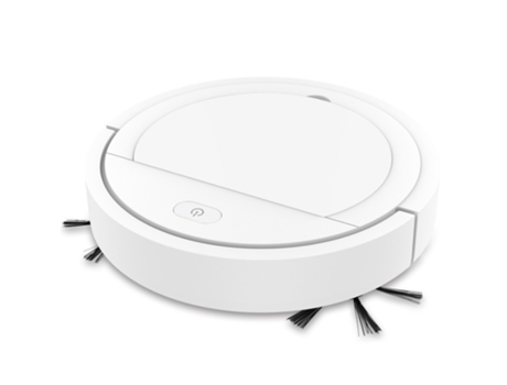 Robot aspirador inteligente, fuerte succión, carga Usb, limpieza de suelos duros y alfombras, barredora inteligente para todos los suelos duros