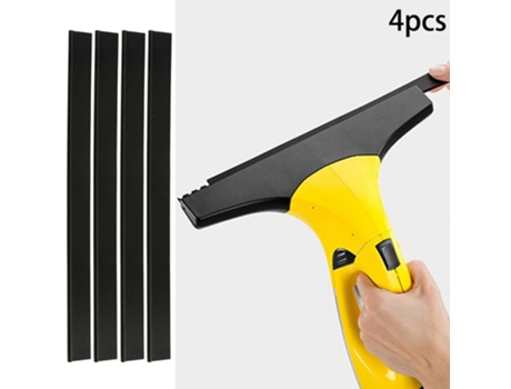 4 cuchillas escurridoras de goma para aspiradora abatible para Karcher Wv50 Wv2 280Mm, herramientas de limpieza del hogar, raspadores de vacío