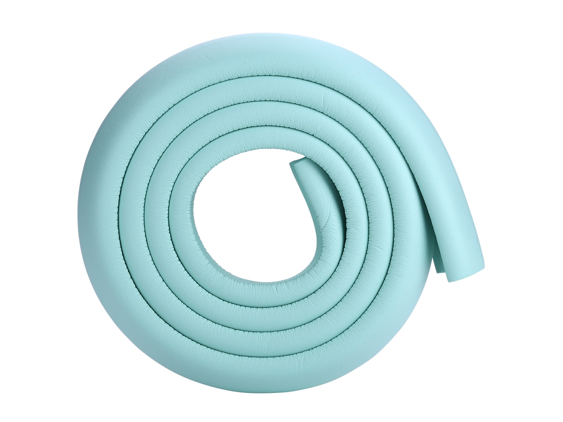 Tiras De Goma Antiimpacto De 2 M Para Esquinas De Mesas, Protección Para Bebés Y Niños Pequeños, Color Verde.