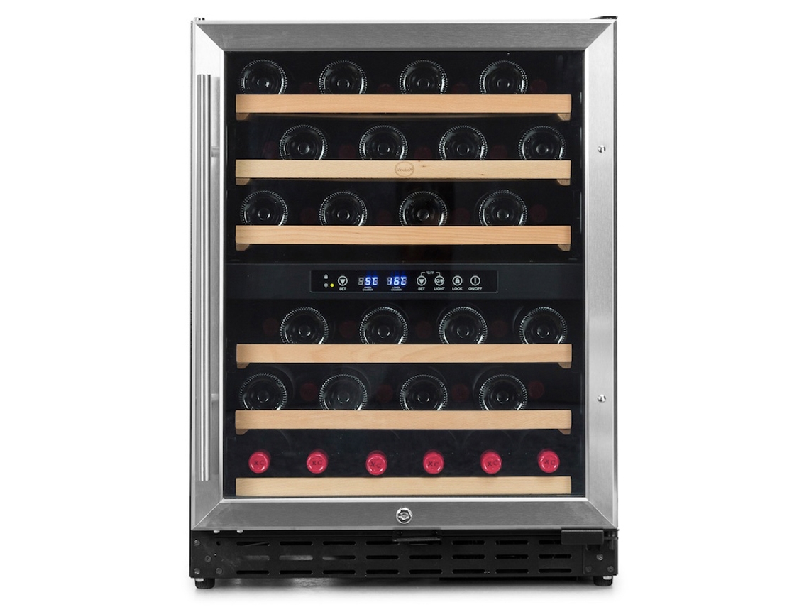 Vinoteca VINOBOX 50 GC 2T (46 Botellas - Inox)