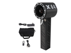 Potente ventilador turbo Super Jet de 64 mm y 8000 mAh con conducto