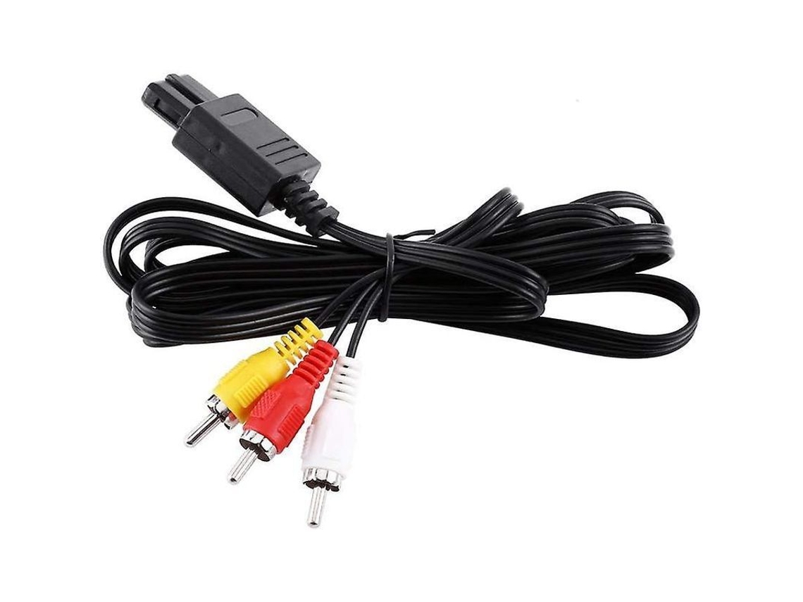 Cable Convertidor De Audio Y Video Rca A N64, Cavo A/v Composite 1.8m