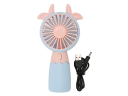 Mini Ventilador Usb Portátil Con Diseño Ergonómico Y Rejilla De 300 Mah Para El Verano.