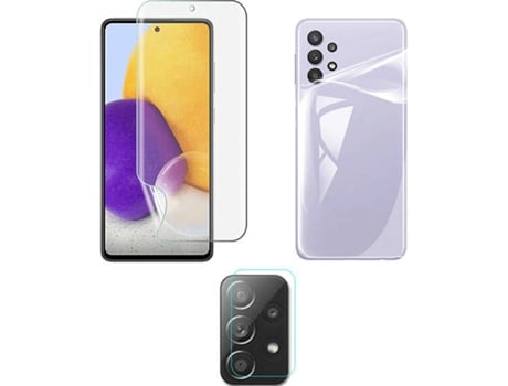 Kit Protector Hidrogel Samsung Galaxy A52 5G Phonecare Full Cover Verso, Frente Y Cámara Transparente