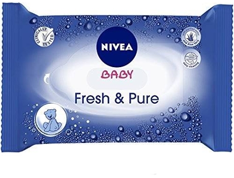 Jabón NIVEA Baby Fresh & Pure Cleansing Wipes (63Pc)