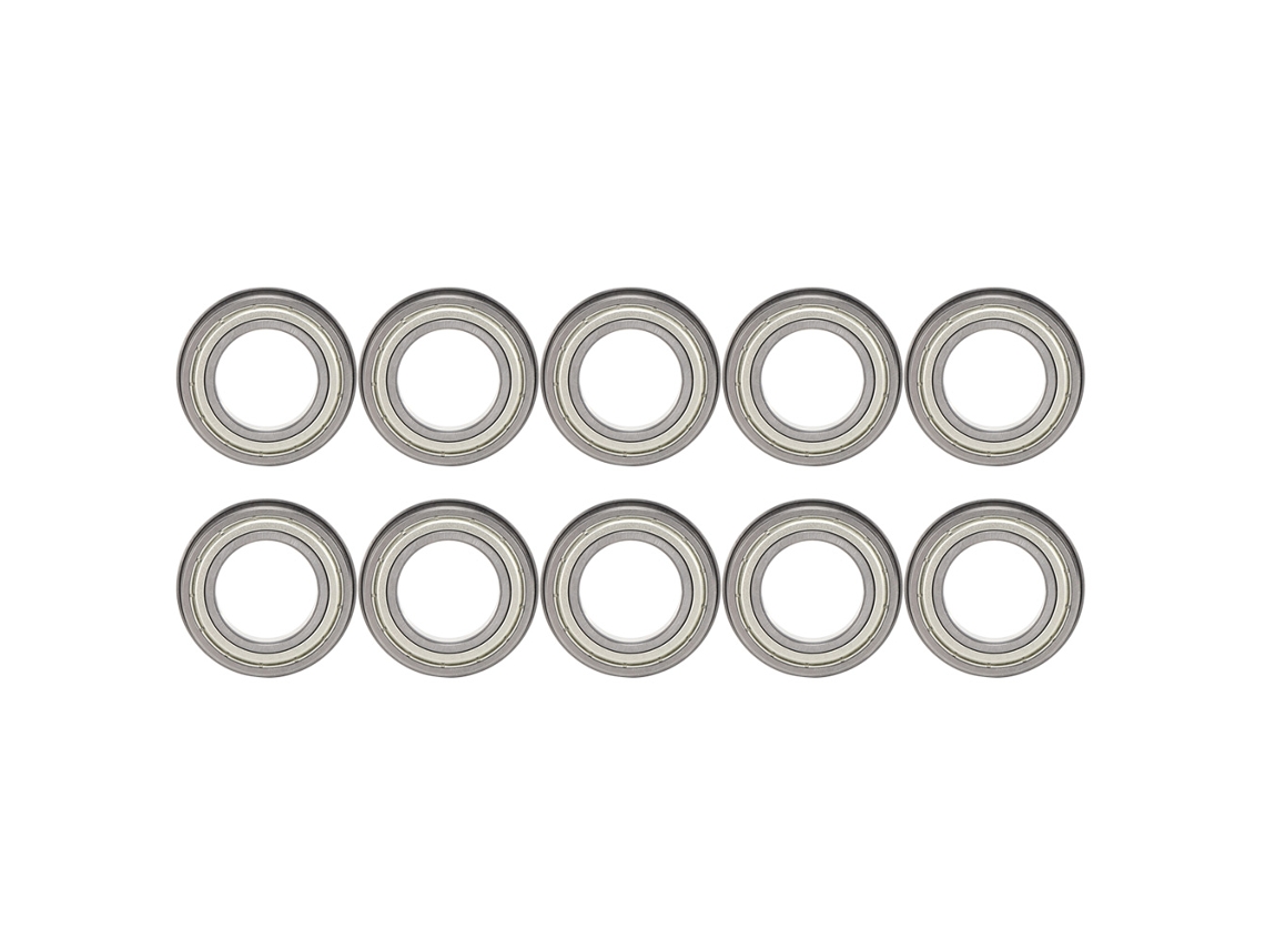 10 Peças De Rolamento De Bola De Groove Profundo Com Aro Lateral F6905zz Acessórios Mecânicos Hardware Miniatura