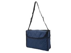 Bolsa De Almacenamiento Colgante Para Silla De Ruedas, Andador, Scooter, Acolchada De Algodón, Azul Marino