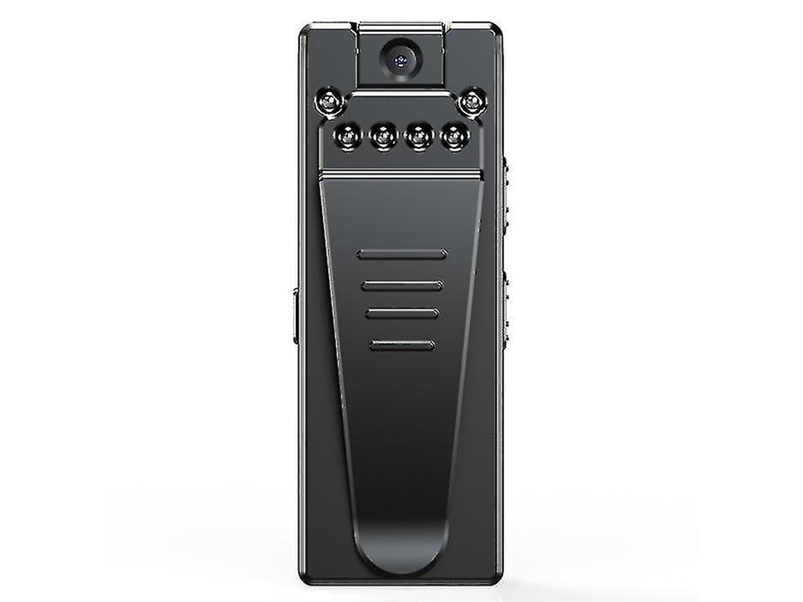 Minicámara digital Bestvite con clip trasero, 1080P HD, negra