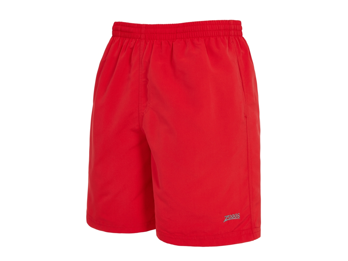 Pantalones Cortos de Baño de Natación para Hombre ZOGGS (2XL - Rojo)