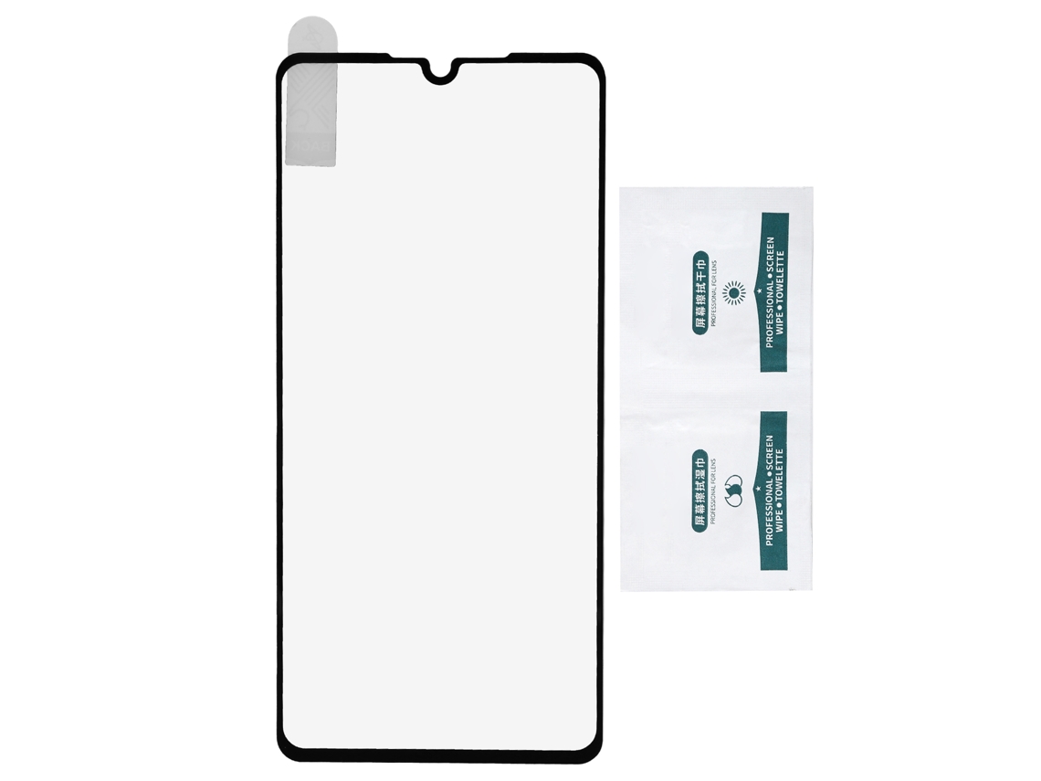 Protector De Pantalla De Vidrio Templado Hd Antimanchas Para Huawei P30 Negro