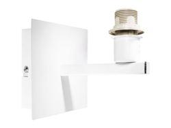 Base para Aplique Sydney 1Xe14 C.12Xl.15Xalt.13Cm Blanco FERRIMEX