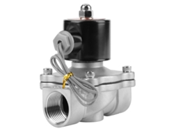 2026-válvula Solenoide Eléctrica De Acero Inoxidable 304 12v Dc G1" Cerrada Normalmente 2 Posiciones 2 Vías