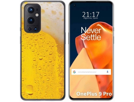 Carcasa OnePlus 9 Pro 5G TUMUNDOSMARTPHONE Cerveza Multicolor