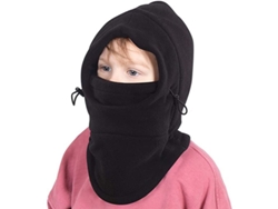 Pasamontañas De Esquí Con Capucha - Máscara Ninja De Invierno Para Niños Con Forro Polar Acolchado Y Ajustable.