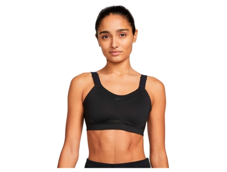 Sujetador de Mujer para Deporte NIKE Alta Sustentação Alpha Dri Acolchado Negro (XS)