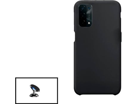 Kit Carcasa + Soporte Oppo A16S PHONECARE Silicona Liquida