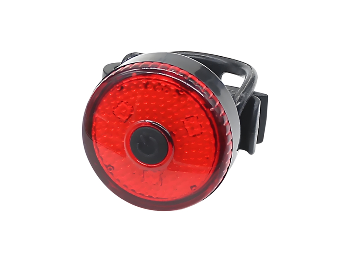 Luz de bicicleta recargable Iluminación exterior Accesorios de luz MTB ABS Rojo Tommy01